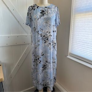 Calvin Klein Sheer Tunic Top with Side Slits